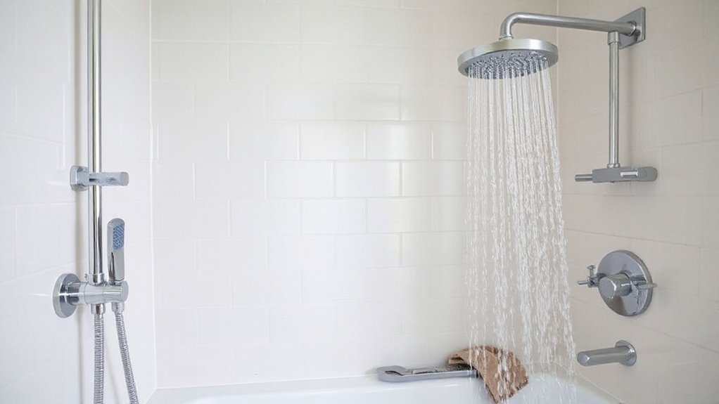 upgrade shower for better pressure
