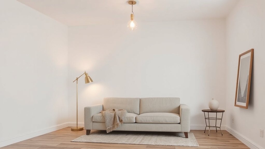 use warm layered lighting